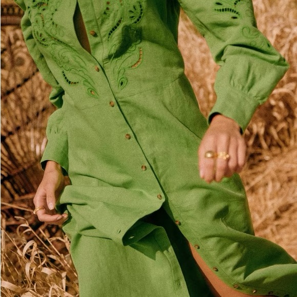 Sezane Selma Dress - Size 2 - Picture 3 of 7